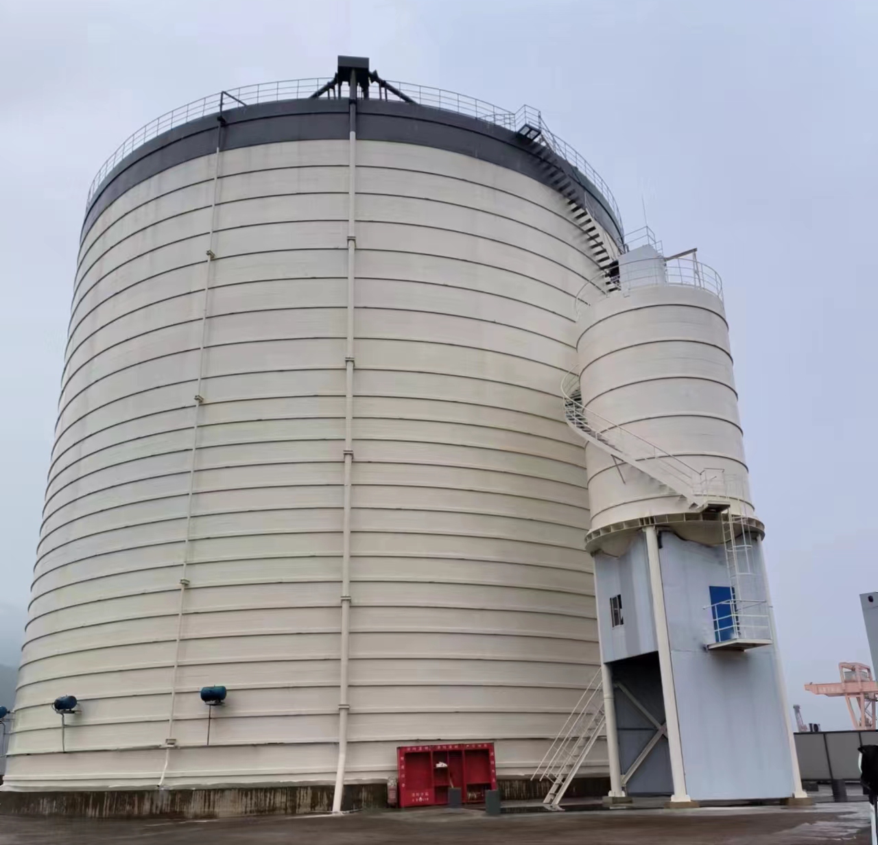 德庆10万吨水泥钢板库