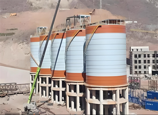 德庆高架钢板仓